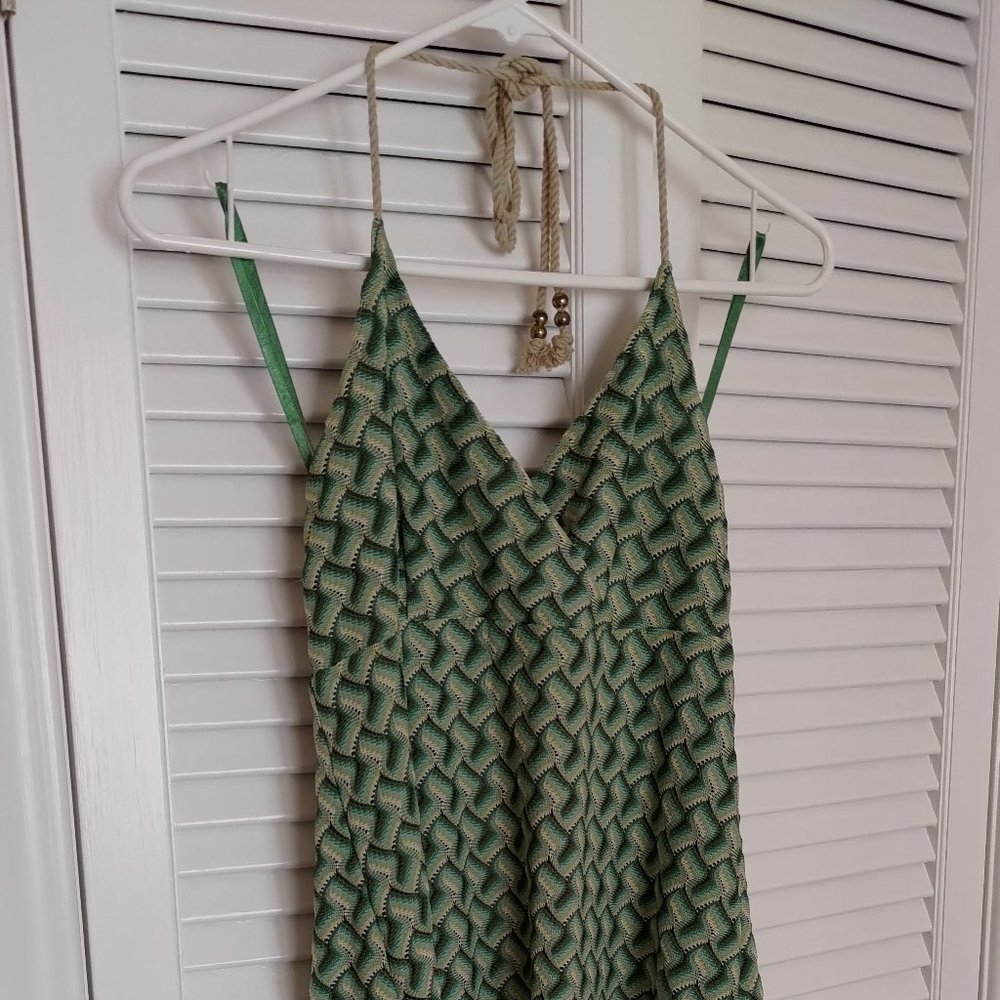 Green Loft Halter Dress - size 2